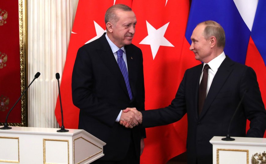 Эрдоган прокомментировал визит Путина в Турцию