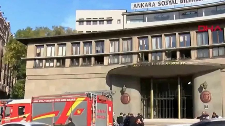 В университете Анкары произошёл взрыв