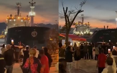 В Босфоре судно с химикатами едва не выбросило на берег из-за поломки