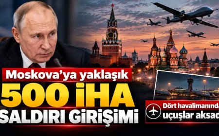Москва: попытка атаки почти 500 беспилотников, сбои в работе четырёх аэропортов
