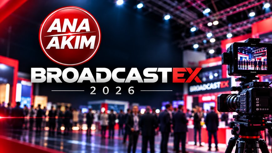 Ana Akım Media Group выступит медиапартнёром BROADCASTEX 2026