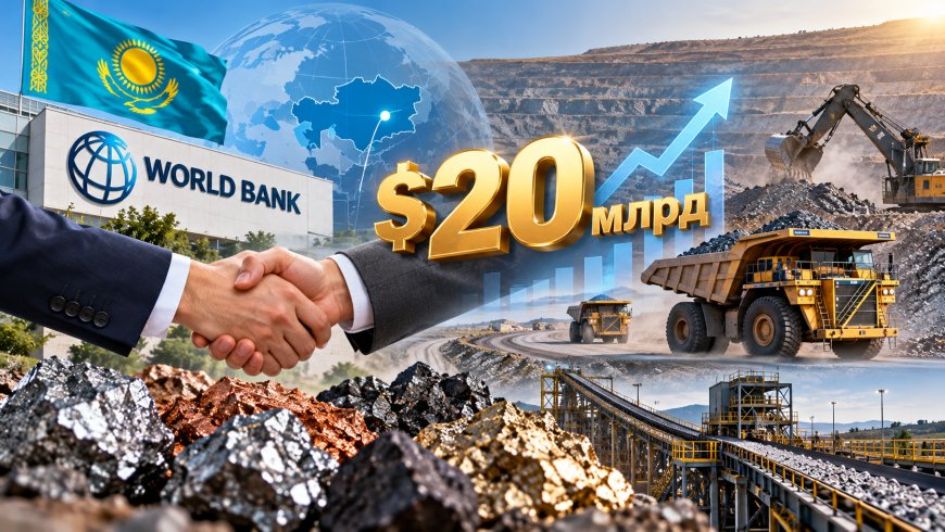 Казахстан привлечет $20 млрд в металлы