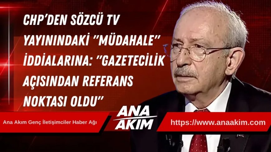 НРП ответила на обвинения во вмешательстве в эфир на Sözcü TV