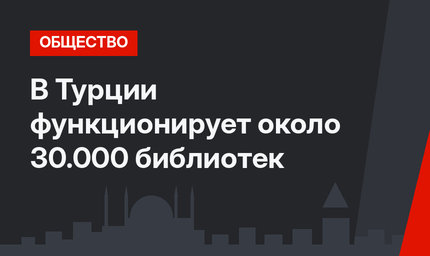 В Турции функционирует около 30.000 библиотек