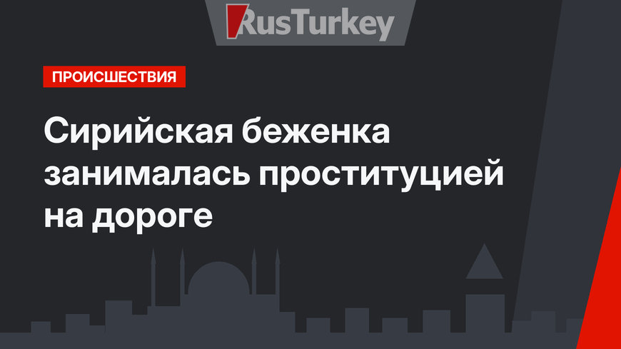 Сирийская беженка занималась проституцией  на дороге