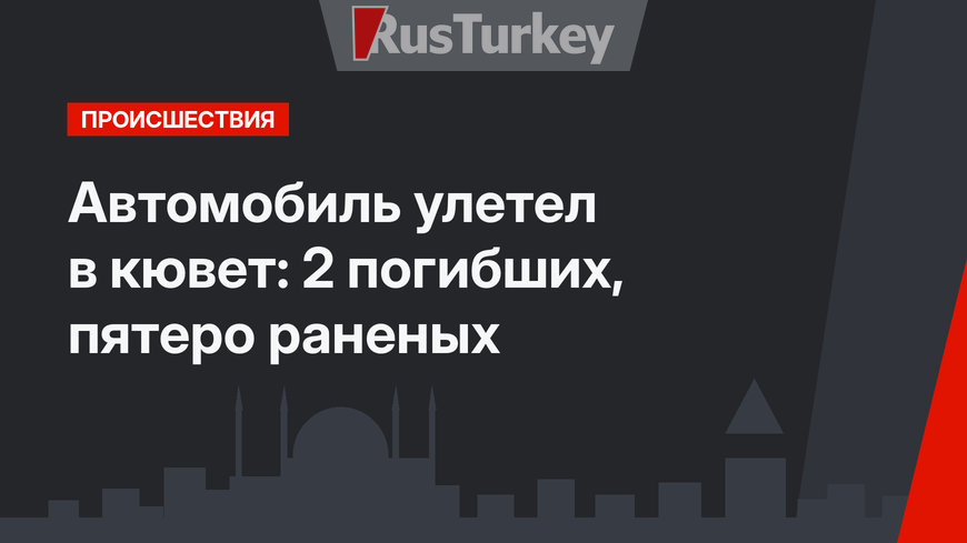 Автомобиль улетел в кювет: 2 погибших, пятеро раненых