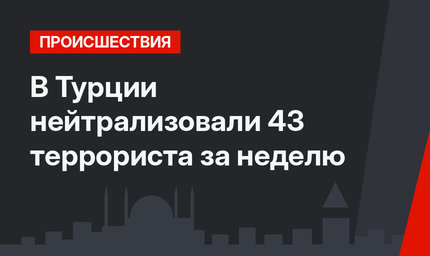 В Турции нейтрализовали 43 террориста за неделю