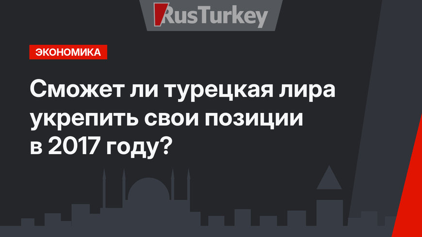 Сможет ли турецкая лира укрепить свои позиции в 2017 году?