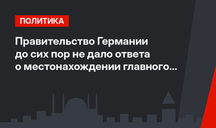 Правительство Германии до сих пор не дало ответа о местонахождении главного подозреваемого в перевороте