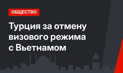 Турция за отмену визового режима с Вьетнамом