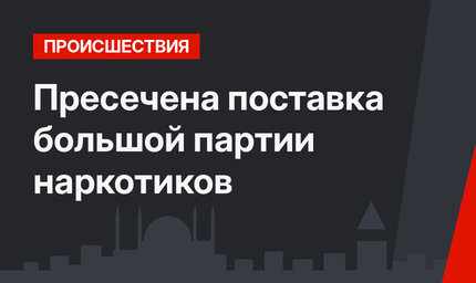 Пресечена поставка большой партии наркотиков