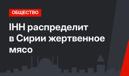 IHH распределит в Сирии жертвенное мясо