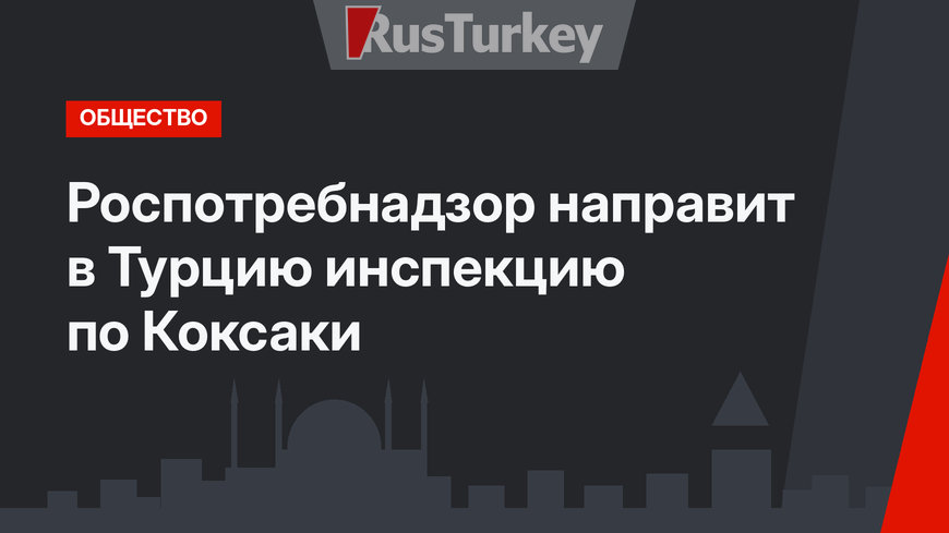 Роспотребнадзор направит в Турцию инспекцию по Коксаки
