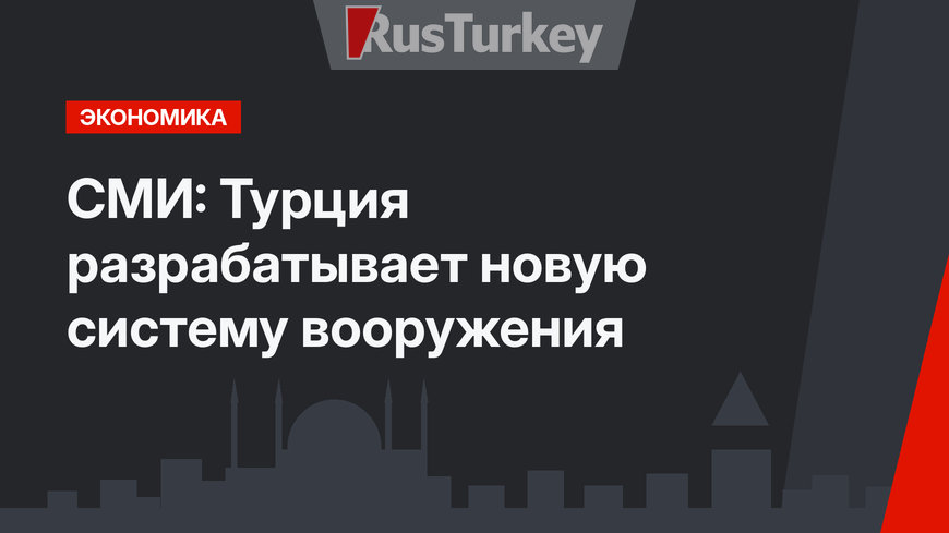 СМИ: Турция разрабатывает новую систему вооружения