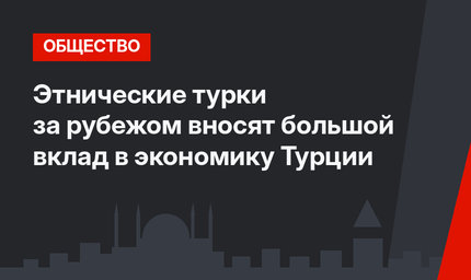 Этнические турки за рубежом вносят большой вклад в экономику Турции