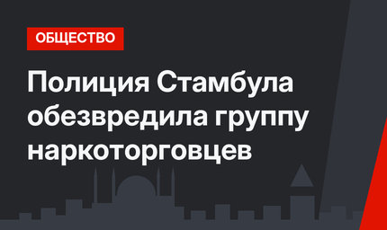 Полиция Стамбула обезвредила группу наркоторговцев