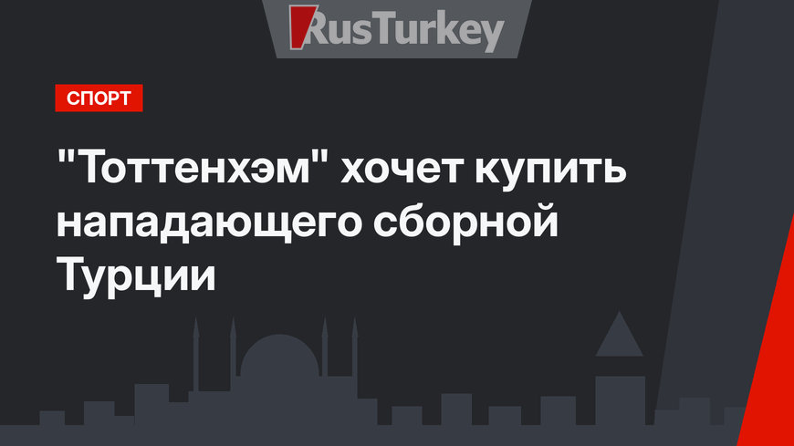 "Тоттенхэм" хочет купить нападающего сборной Турции
