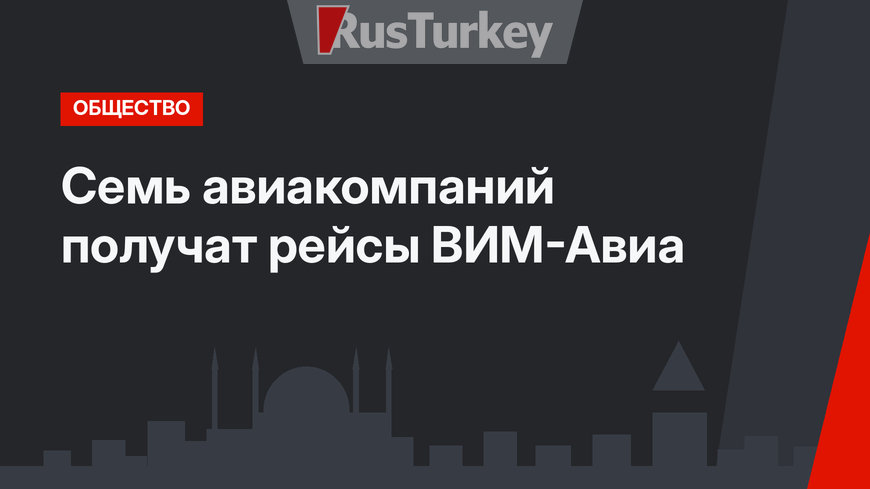 Семь авиакомпаний получат рейсы ВИМ-Авиа