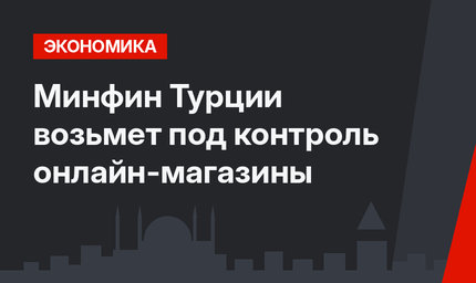 Минфин Турции возьмет под контроль онлайн-магазины