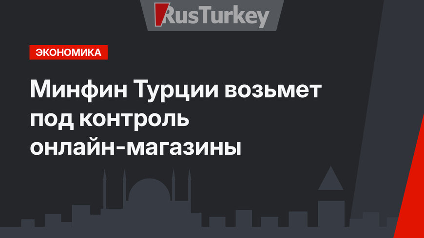 Минфин Турции возьмет под контроль онлайн-магазины