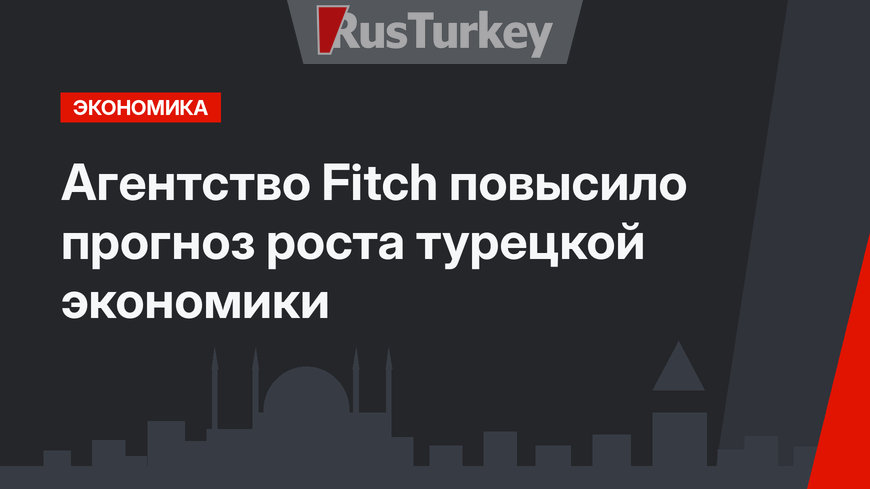 Агентство Fitch повысило прогноз роста турецкой экономики 