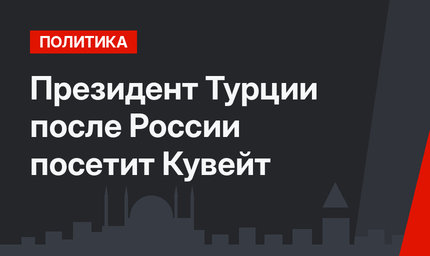 Президент Турции после России посетит Кувейт