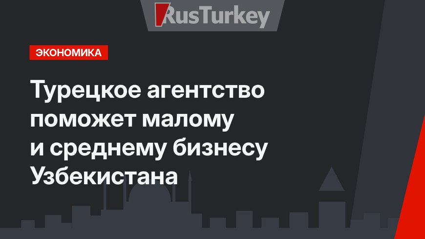 Турецкое агентство поможет малому и среднему бизнесу Узбекистана