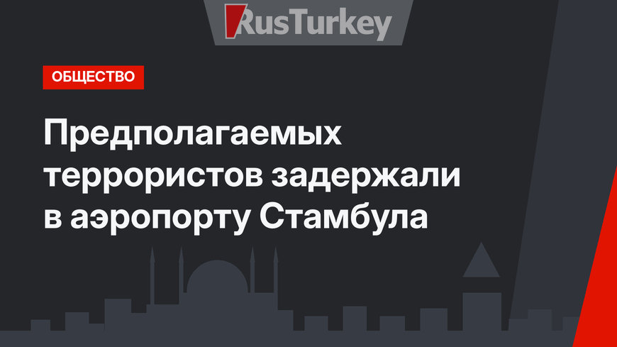 Предполагаемых террористов задержали в аэропорту Стамбула