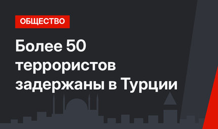 Более 50 террористов задержаны в Турции