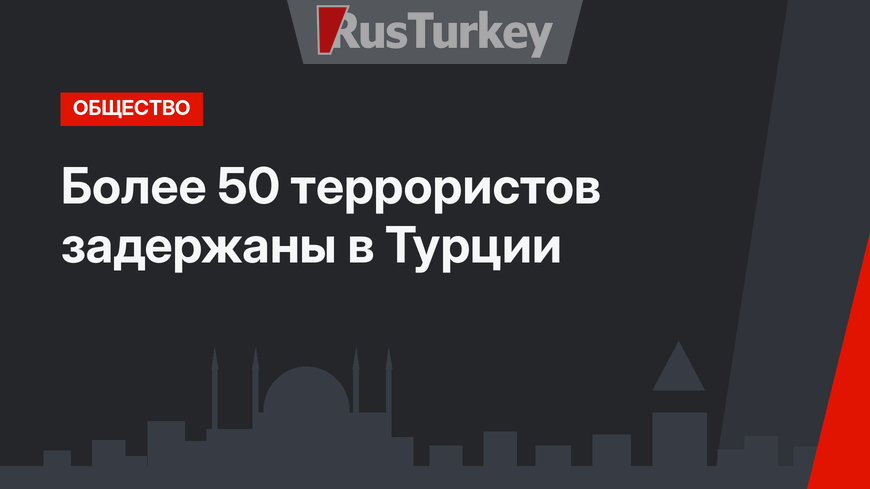 Более 50 террористов задержаны в Турции