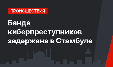 Банда киберпреступников задержана в Стамбуле