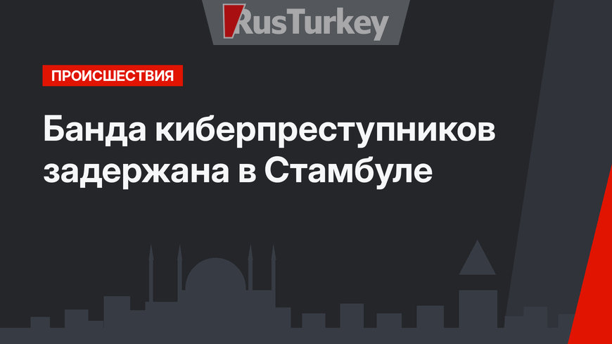 Банда киберпреступников задержана в Стамбуле