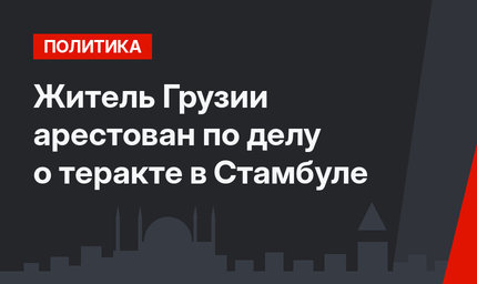 Житель Грузии арестован по делу о теракте в Стамбуле
