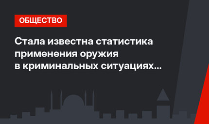 Стала известна статистика применения оружия в криминальных ситуациях в Турции в 2017-м году