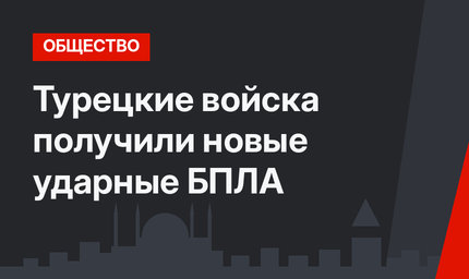 Турецкие войска получили новые ударные БПЛА