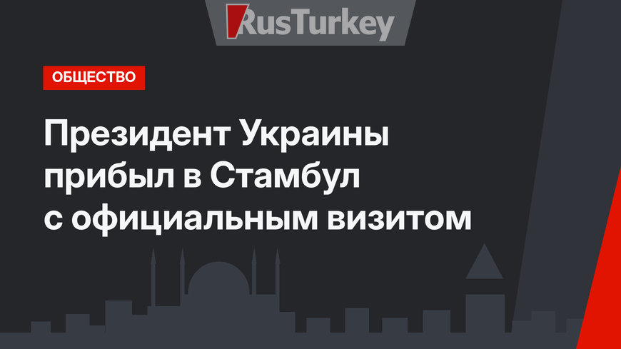 Президент Украины прибыл в Стамбул с официальным визитом