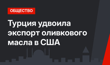Турция удвоила экспорт оливкового масла в США