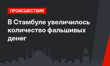 В Стамбуле увеличилось количество фальшивых денег