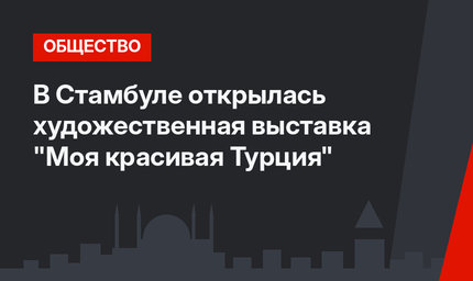 В Стамбуле открылась художественная выставка  "Моя красивая Турция"