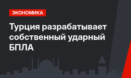 Турция разрабатывает собственный ударный БПЛА