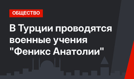 В Турции проводятся военные учения "Феникс Анатолии"