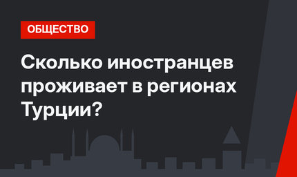 Сколько иностранцев проживает в регионах Турции?