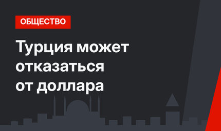 Турция может отказаться от доллара