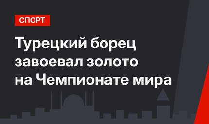 Турецкий борец завоевал золото на Чемпионате мира