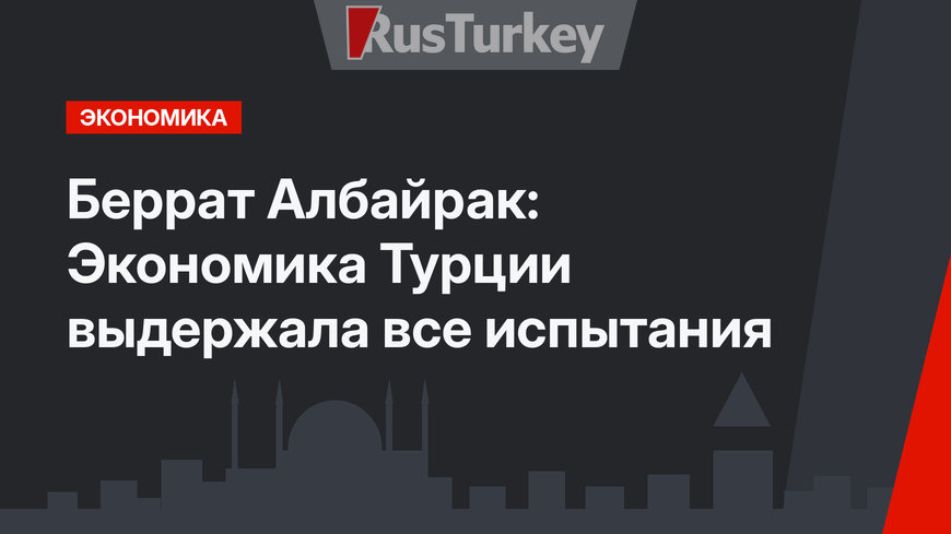 Беррат Албайрак: Экономика Турции выдержала все испытания
