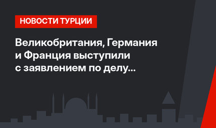 Великобритания, Германия и Франция выступили с заявлением по делу Хашкаджи
