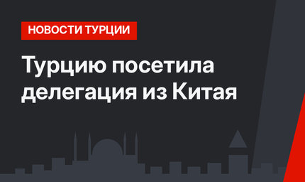 Турцию посетила делегация из Китая