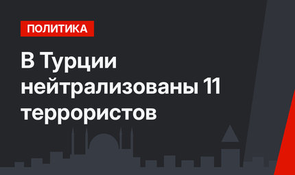 В Турции нейтрализованы 11 террористов