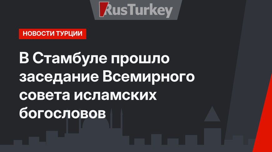 В Стамбуле прошло заседание Всемирного совета исламских богословов
