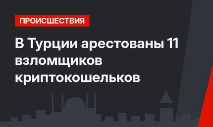 В Турции арестованы 11 взломщиков криптокошельков